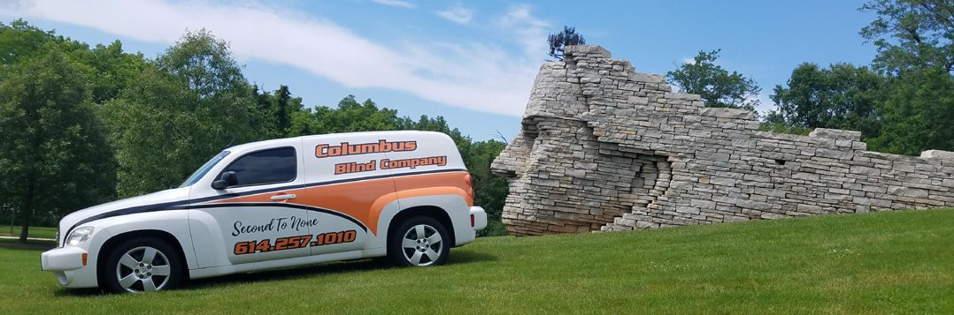 Columbus Blind Company service van